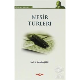 NESIR TÜRLERI BÜTÜN ESERLERI 9 - NURULLAH ÇETIN