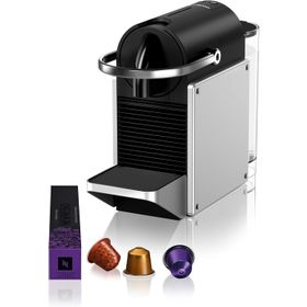 Nespresso D62 Pixie Gümüş Kahve Makinesi