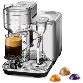 Nespresso Vertuo Creatista Pro Kapsüllü Metalik Kahve Makinesi