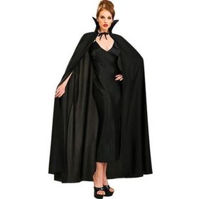 Nessi World 120 cm Siyah Renk Yakalı Halloween Pelerini