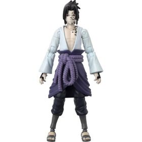 Nessi World 16 cm Bandai Anime Heroes Naruto Sasuke Uchiha Figür ve Aksesuar Seti