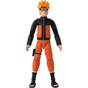 Nessi World 16 cm Bandai Naruto Anime Heroes Naruto Uzumaki Figür ve Aksesuar Seti