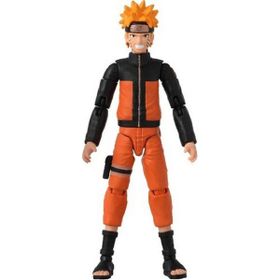 Nessi World 16 cm Bandai Naruto Anime Heroes Naruto Uzumaki Figür ve Aksesuar Seti