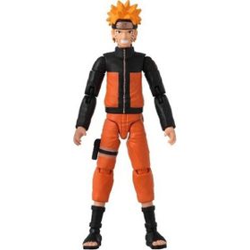 Nessi World 16 cm Bandai Naruto Anime Heroes Naruto Uzumaki Figür ve Aksesuar Seti