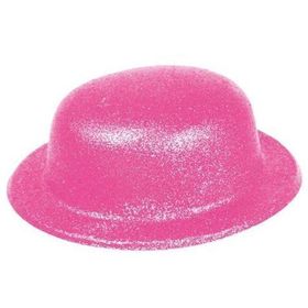 Nessi World 24x26 cm Pembe Renk Simli Melon Yuvarlak Parti Şapkası