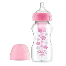 Nessi World 270 ml Pembe PP Geniş Ağız Options Biberon