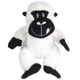 Nessi World 34 cm Beyaz Uyku Arkadaşı Peluş Goril