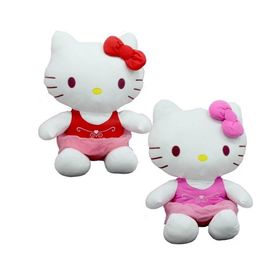 Nessi World 36 cm Elbiseli Kurdeleli Peluş Hello Kitty
