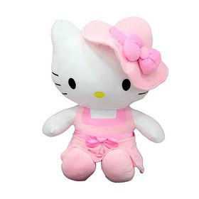 Nessi World 36 cm Elbiseli Şapkalı Peluş Hello Kitty