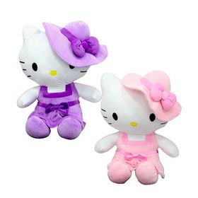 Nessi World 36 cm Elbiseli Şapkalı Peluş Hello Kitty