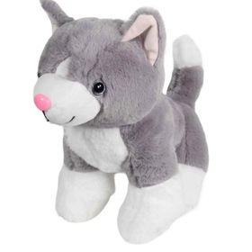 Nessi World 36 cm Gri Kedi Peluş