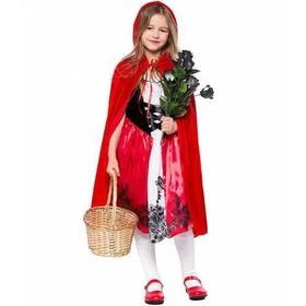Nessi World 90 cm Kırmızı Başlıklı Kız Şapkalı Pelerin