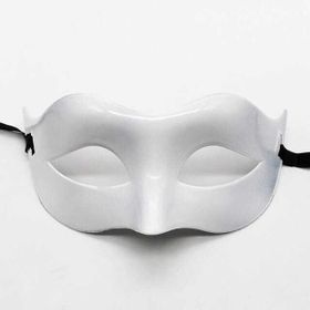 Nessi World Beyaz Renk Masquerade Kostüm Partisi Venedik Balo Maskesi