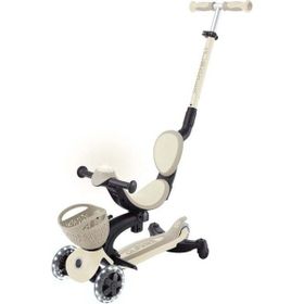Nessi World Globber Go Up Baby 360 Işıklı Koyu Bej Scooter