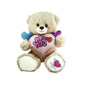 Nessi World PJH2322 30 cm Peluş Kalpli Ayı