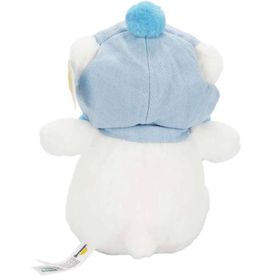 Nessi World S00004773 Şapkalı ve Atkılı 30 cm Peluş Kutup Ayısı