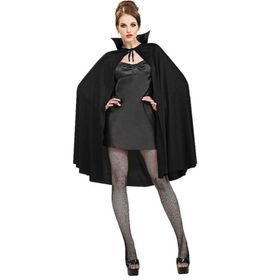 Nessi World Siyah Renk 90 cm Yakalı Halloween Pelerin