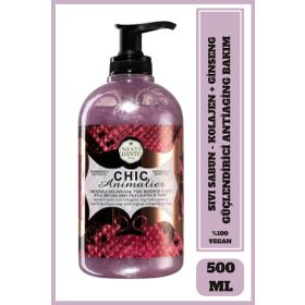 Nesti Dante Chic Animalier Red 500 ml Sıvı Sabun