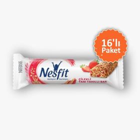 Nestle 24 gr Nesfit Çilekli Bar (16 adet)
