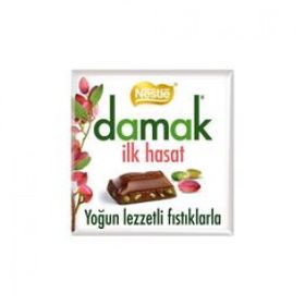 Nestle 60 gr Kare Damak İlk Hasat Antep Fıstıklı Çikolata