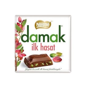 Nestle 60 gr Kare Damak İlk Hasat Antep Fıstıklı Çikolata