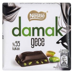 Nestle 63 gr Damak Gece Antep Fıstıklı Bitter Çikolata
