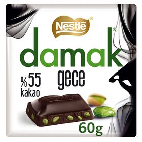 Nestle Damak 60 gr Gece Antep Fıstıklı Bitter Çikolata