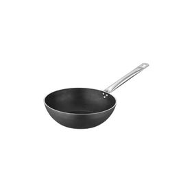 Net Çelik İnci Serisi 24 cm Endüstriyel Wok Tava