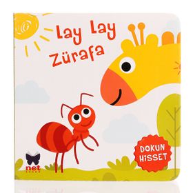 Net Çocuk Yayınları Dokun Hisset Lay Zürafa Eğitici Bebek Kitabı