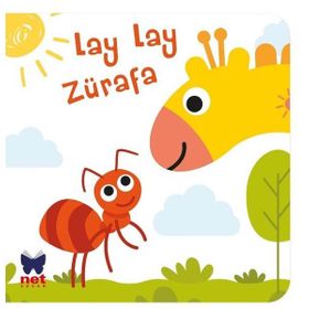 Net Çocuk Yayınları Dokun Hisset Lay Zürafa Eğitici Bebek Kitabı