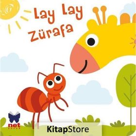 Net Çocuk Yayınları Dokun Hisset Lay Zürafa Eğitici Bebek Kitabı