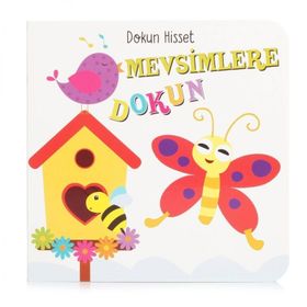 Net Çocuk Yayınları Dokun Hisset Mevsimlere Eğitici Kitap