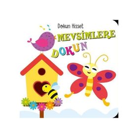 Net Çocuk Yayınları Dokun Hisset Mevsimlere Eğitici Kitap