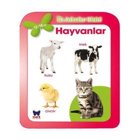 Net Çocuk Yayınları İlk Adımlar Dizisi Eğitici Hayvanlar Bebek Kitabı
