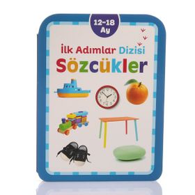 Net Çocuk Yayınları İlk Adımlar Dizisi Eğitici Sözcükler Bebek Kitabı