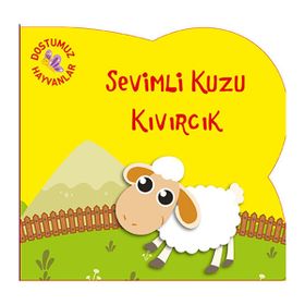 Net Çocuk Yayınları Sevimli Kuzu Kıvırcık Bebek Kitabı
