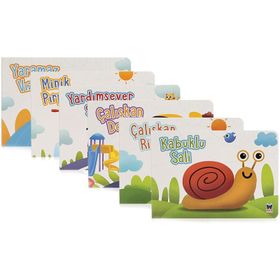 Net Çocuk Yayınları Yaramaz Çalışkan Dizisi 6'lı Bebek Kitap Seti