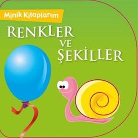 Net Minik Kitaplarım Renkler ve Şekiller Eğitici Kitap
