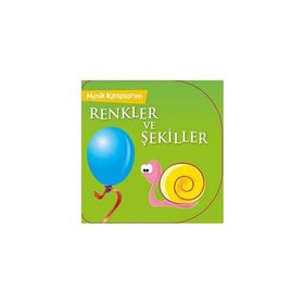 Net Minik Kitaplarım Renkler ve Şekiller Eğitici Kitap