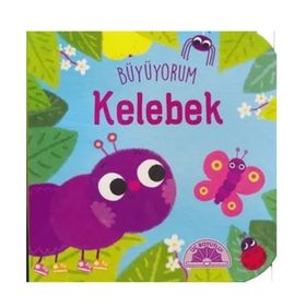 NET YAYINLARI BOYAMA KİTABI - KELEBEK