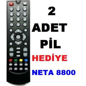 Neta 8800-8900 Uydu Alicı Kumandası