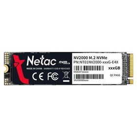 Netac NT01NV2000-256-E4X2500 NV2000 256 GB M.2 NVMe 1000 MB/s PCIe Gen 3.1 x4 SSD