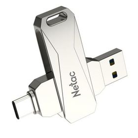 Netac NT03U782C-128G-30PN U782C 128 GB USB 3.0 + Type-C Double Interface Hafıza USB