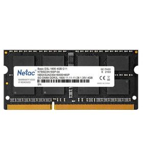Netac NTBSD3N16SP-04 Basic NTB 4GB 1600Mhz DDR3L RAM Bellek