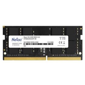Netac NTBSD4N32SP-08 Basic NTB 8GB 3200Mhz DDR4 RAM Bellek