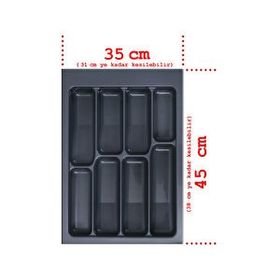 Netaks 35x45 cm Çekmece İçi Kaşıklık