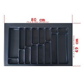 Netaks 80x49 cm Çekmece İçi Kaşıklık