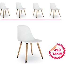 Netaks Abant Sandalye 4’lü Takım