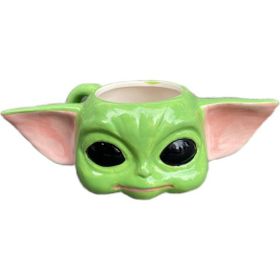 Netavantaj Baby Yoda Özel Tasarım 3d Kupa Bardak