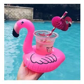 Netavantaj Flamingo Şişme Havuz Deniz Float Bar Bardak Tutucu